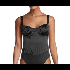 WeWoreWhat Ruched Bodysuit